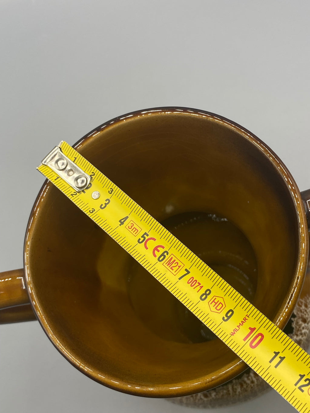 Vase Sarreguemines Hawaï mesure hauteur 20 cm