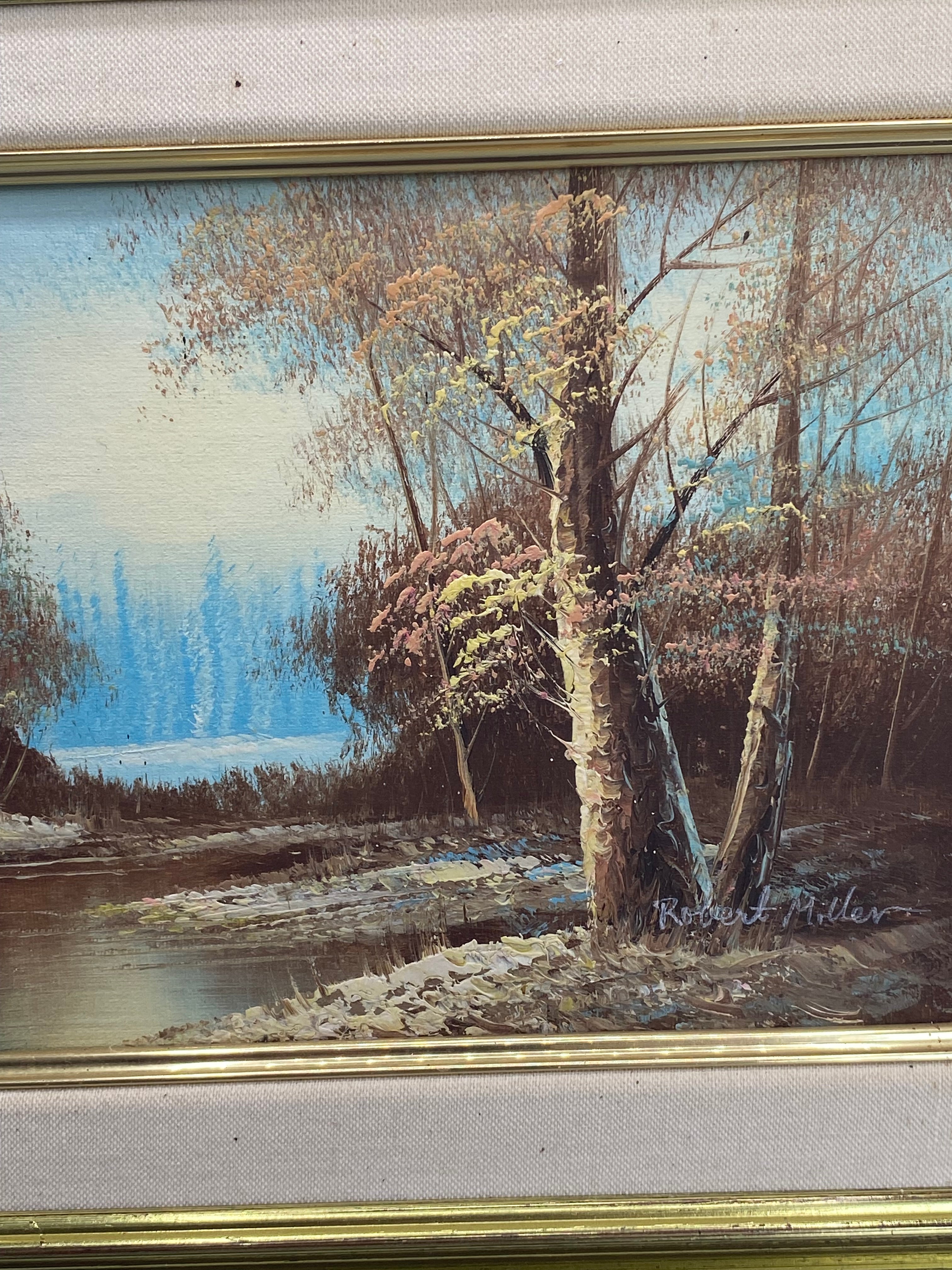 Revers de la toile sur châssis bois, montage traditionnel