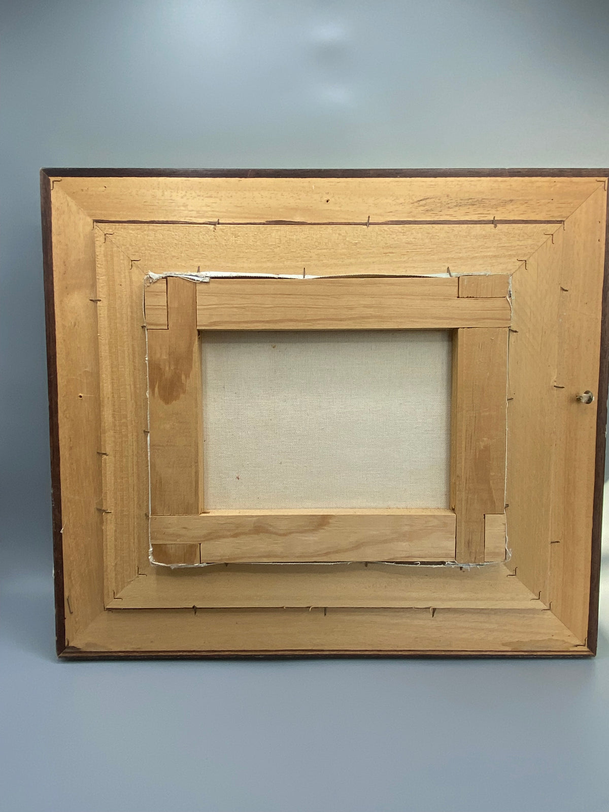 Détail des empâtements sur les troncs, texture de la peinture