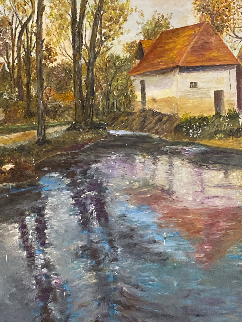 Signature A. HASSE en bas à gauche, huile sur toile école française début XXe siècle