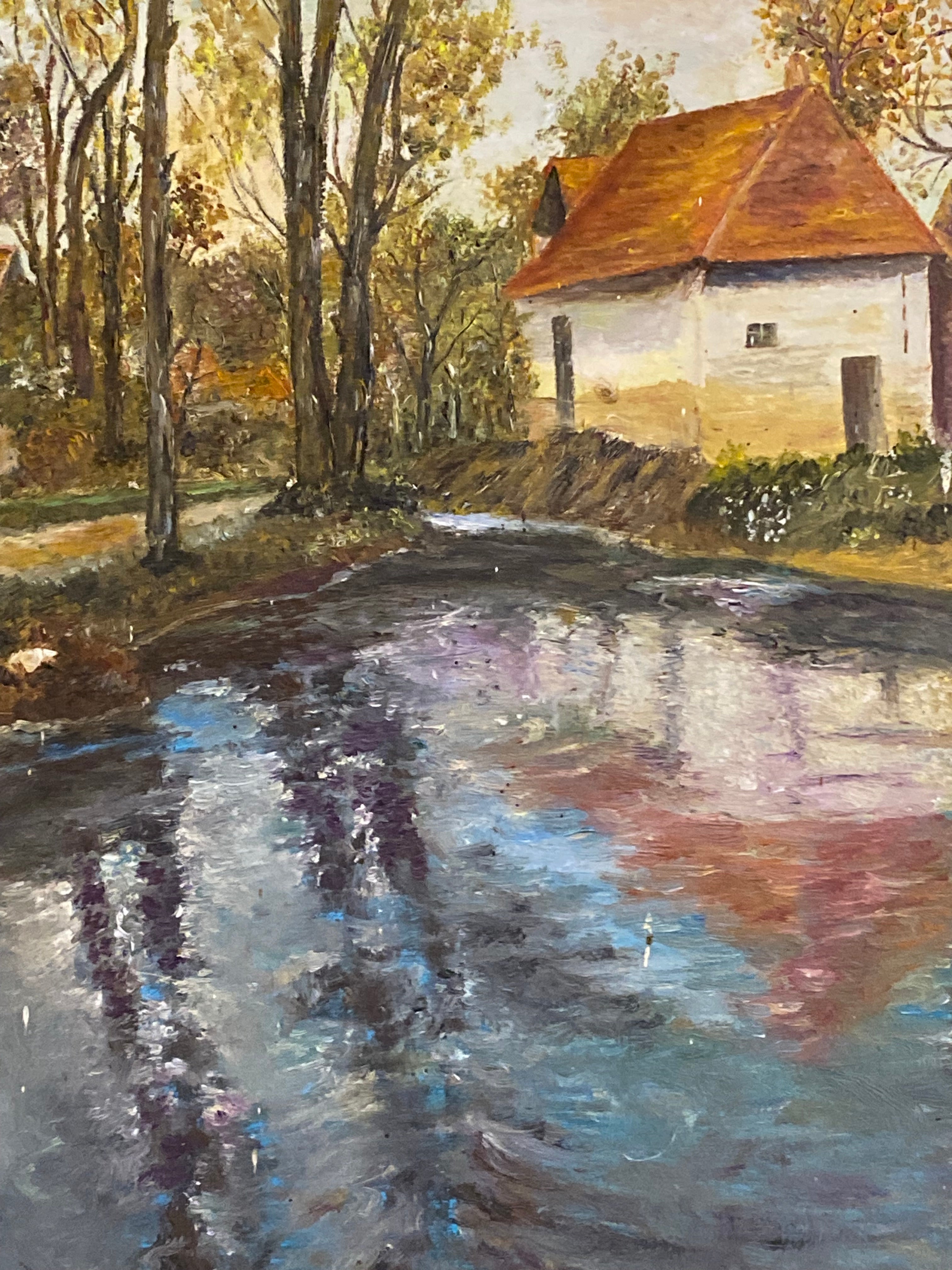 Signature A. HASSE en bas à gauche, huile sur toile école française début XXe siècle