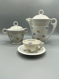 Service à café porcelaine de Limoges – cafetière, sucrier et tasse