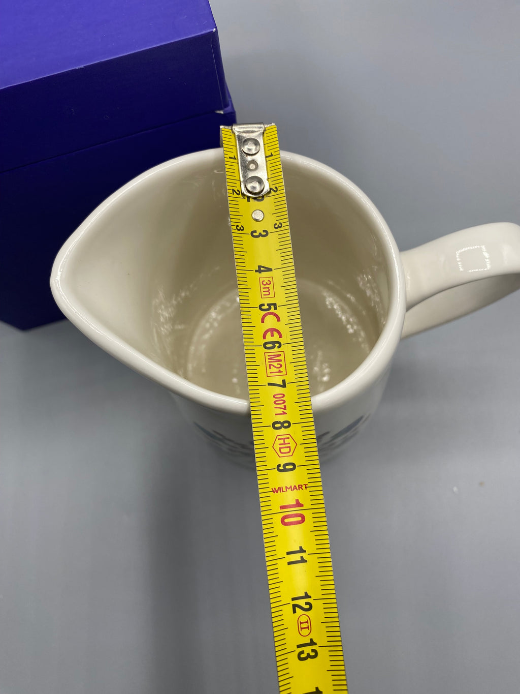 Mesure intérieure pichet Maison Manoï – environ 13 cm de hauteur