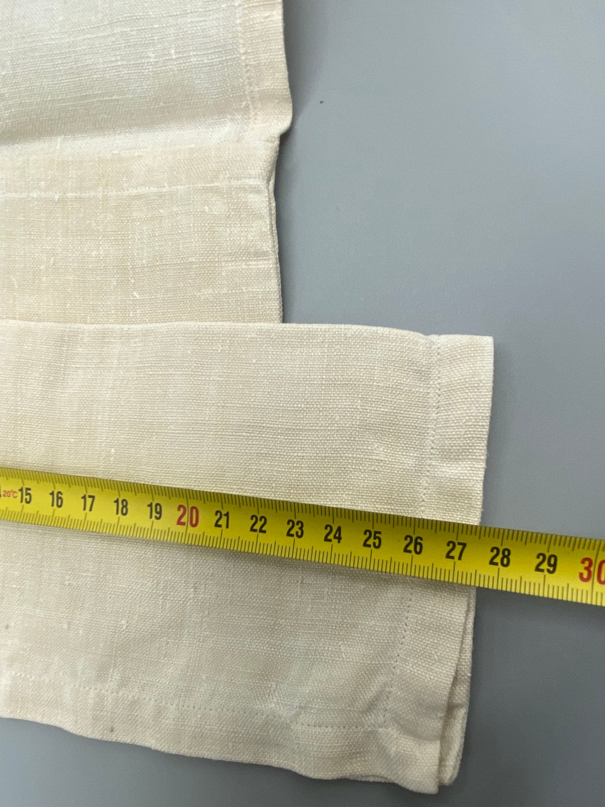 Mesure porte-serviette ancien – environ 30 cm de largeur déplié