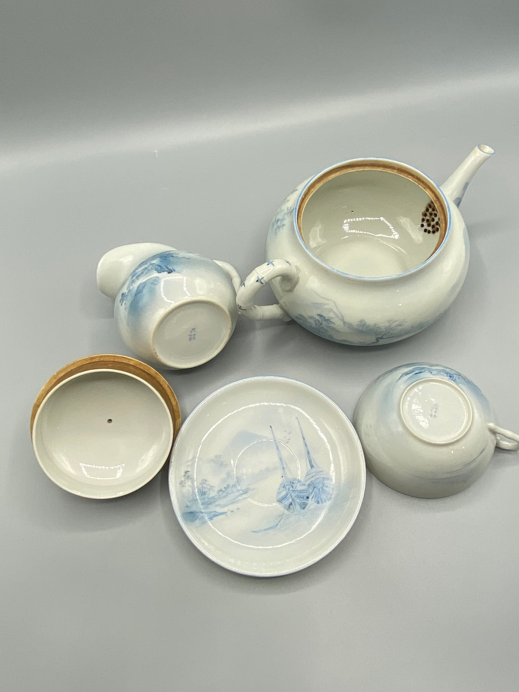 Tasse et soucoupe japonaises Meiji – mesure diamètre soucoupe environ 12 cm