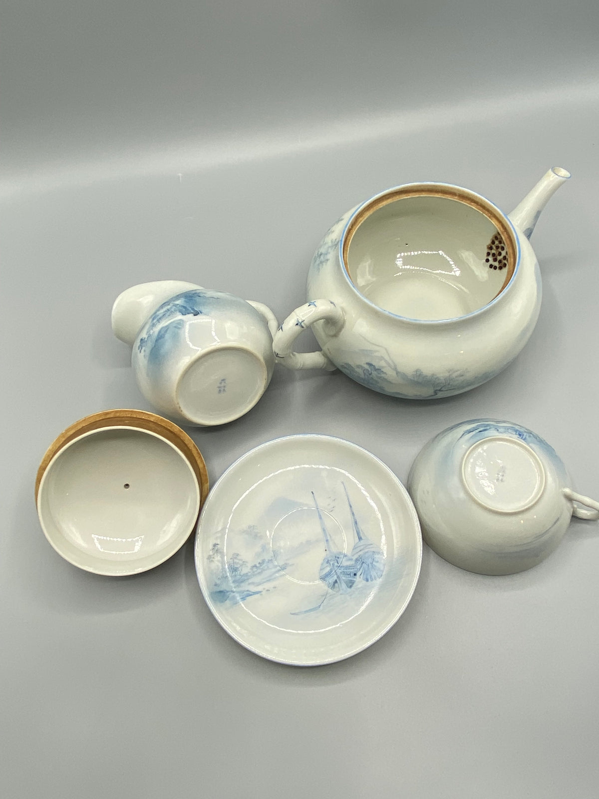 Tasse et soucoupe japonaises Meiji – mesure diamètre soucoupe environ 12 cm