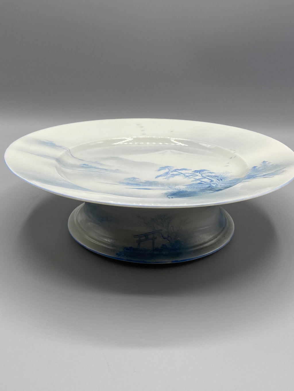 Dessous coupe japonaise Meiji – marque Dai Nippon et petits motifs en croix bleus
