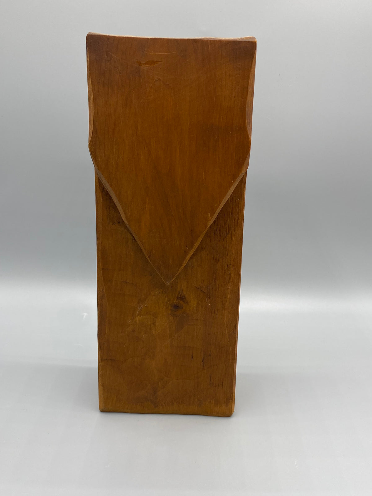 Coffin de faucheur – vue profil décor feuilles latéral