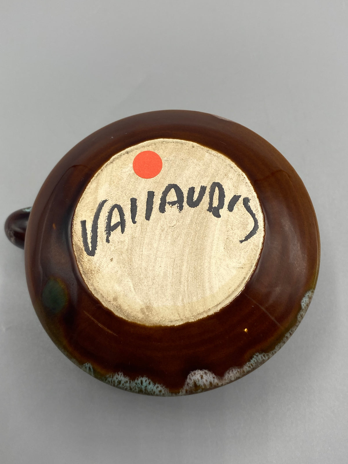 Bougeoir à main Vallauris – mesure hauteur 6 cm