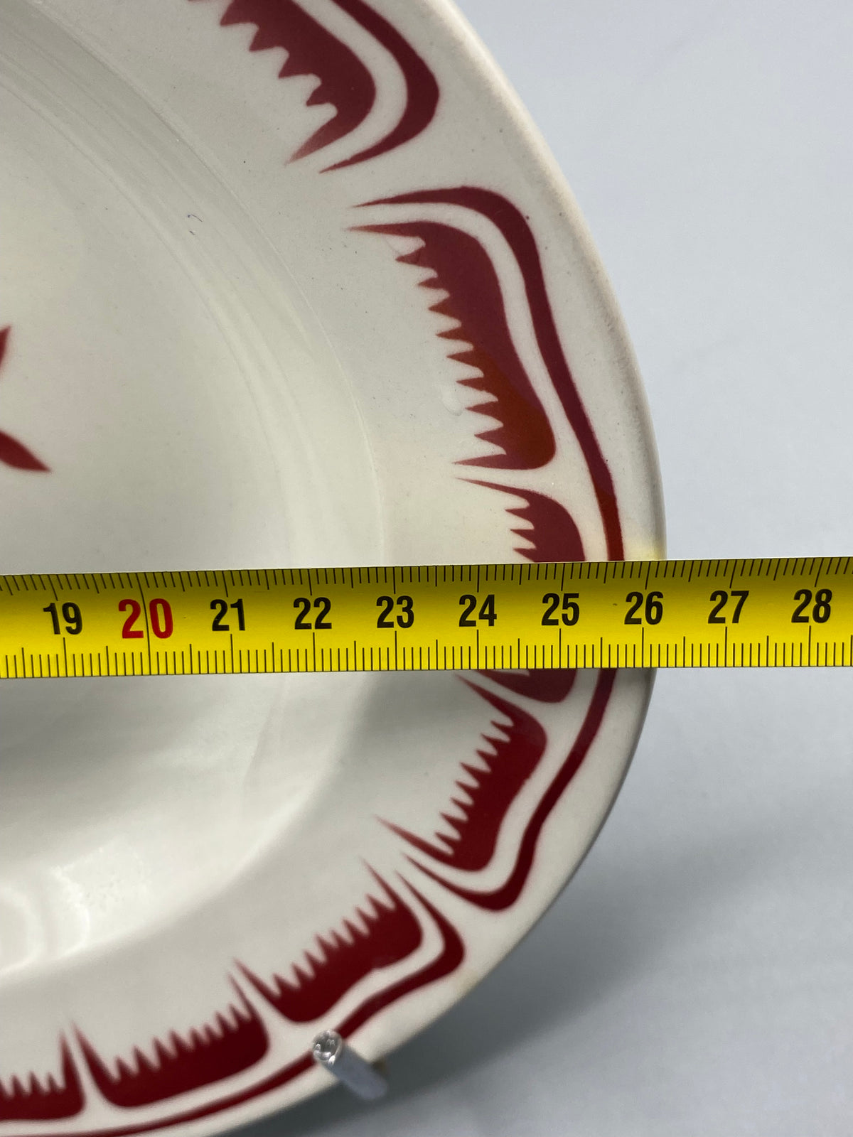 Plat creux Moulin des Loups – diamètre 28 cm
