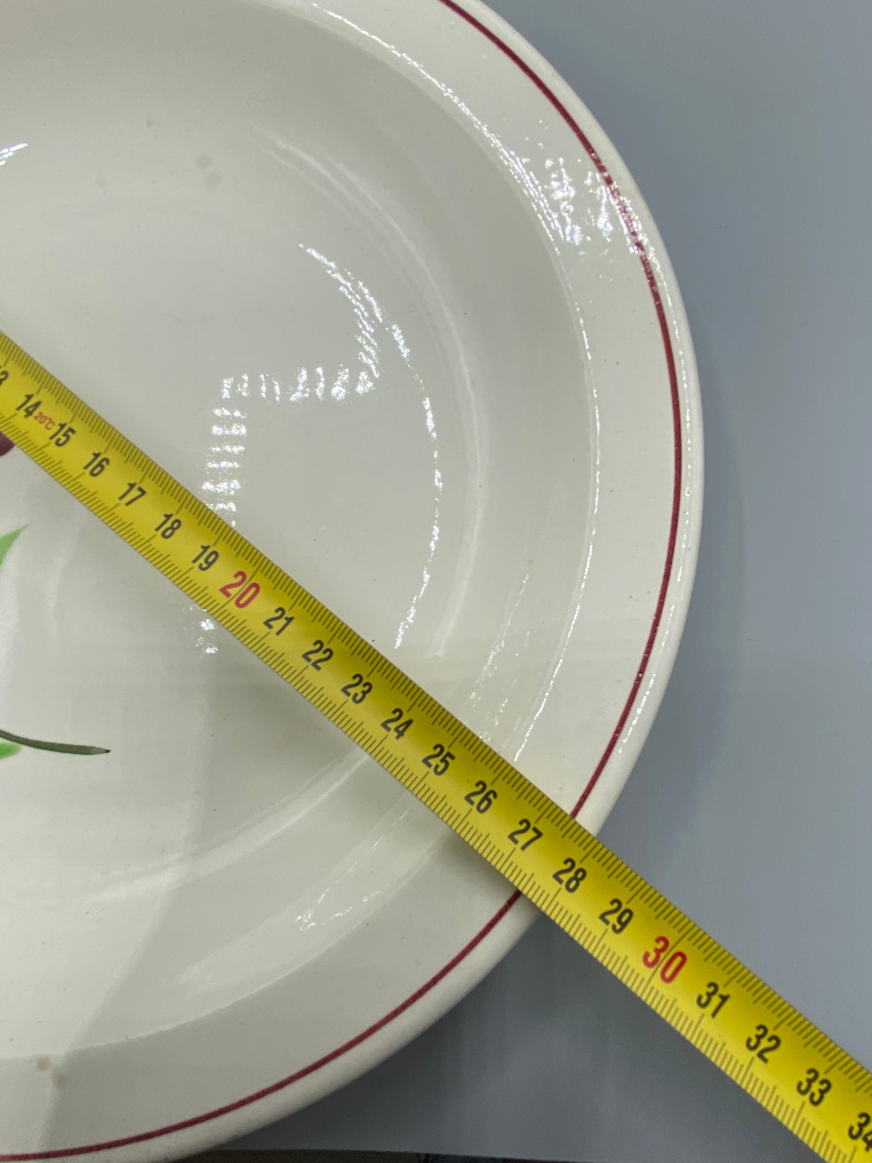 Plat creux faïence – diamètre 30 cm