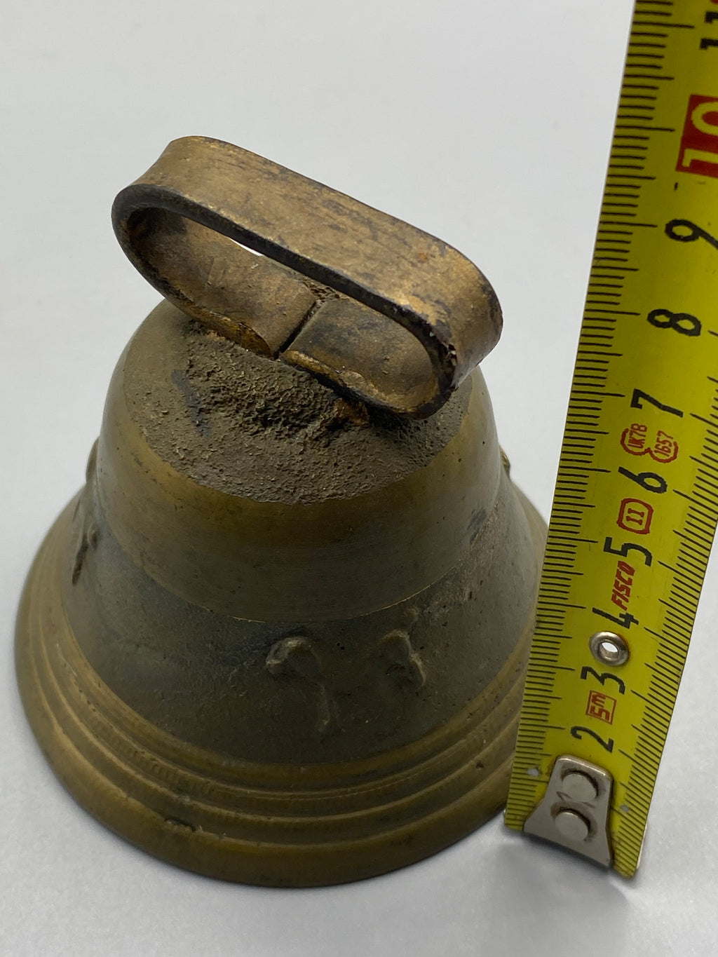 Cloche bronze Obertino Morteau – mesure hauteur 10 cm avec poignée
