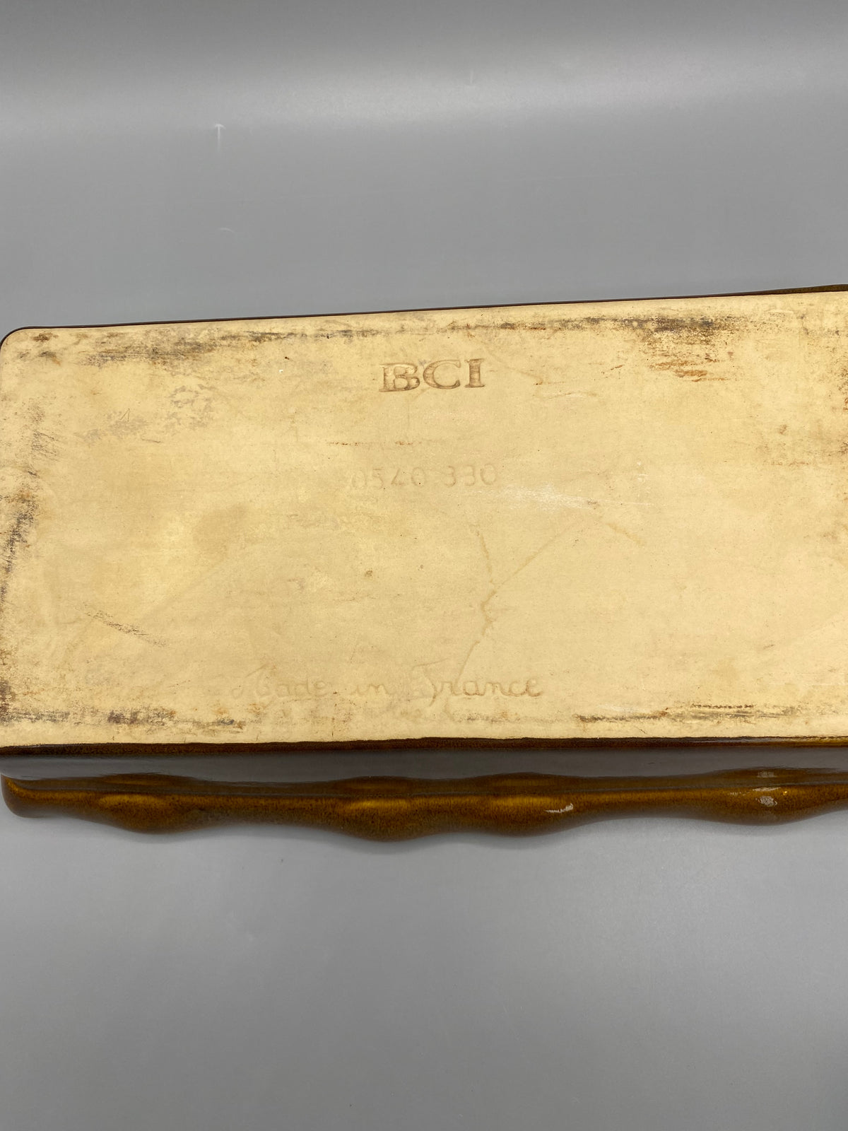 Grand plat à four BCI Made in France – Mesure largeur, environ 24 cm