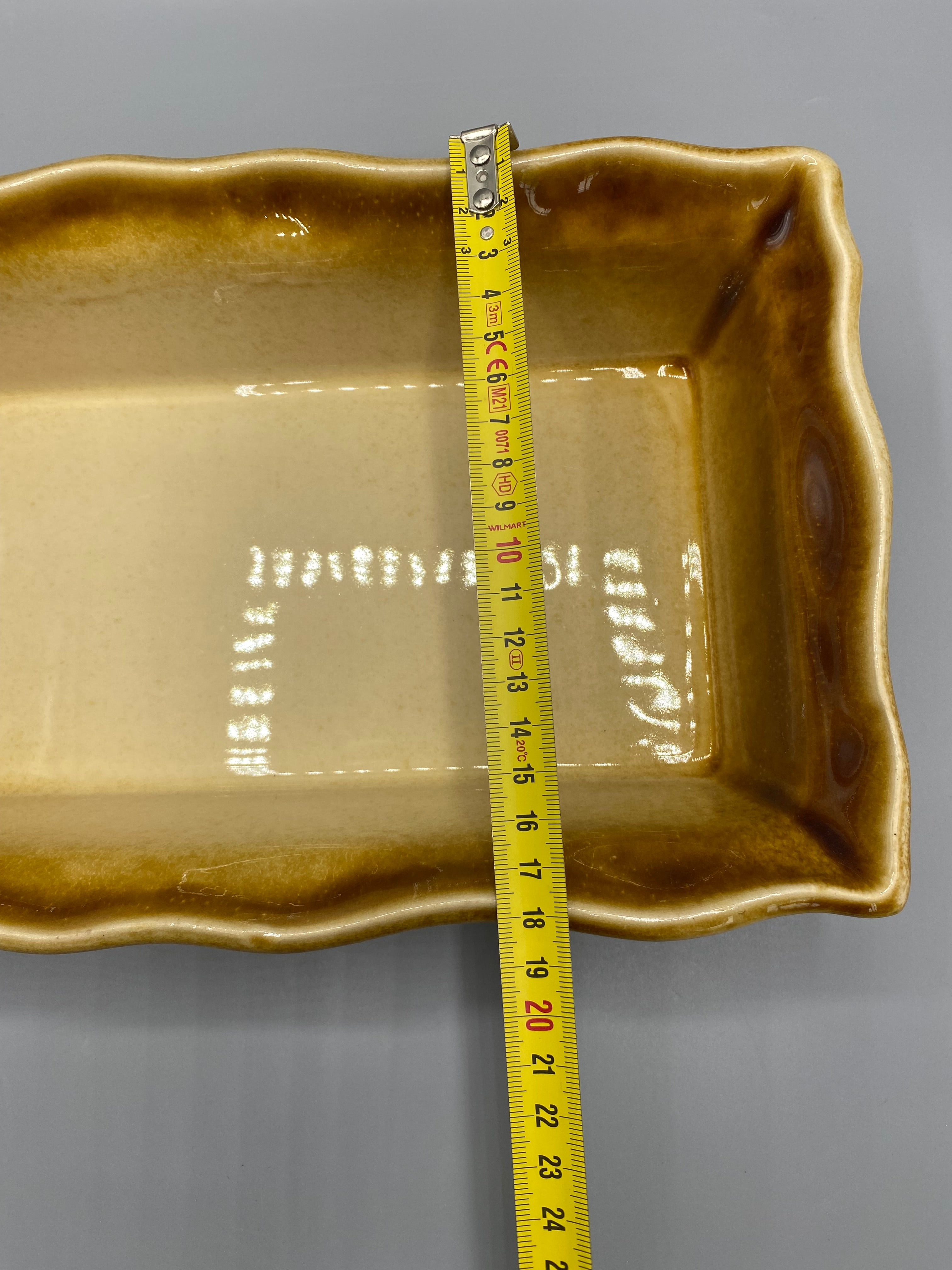 Grand plat à four BCI Made in France – Mesure longueur, environ 35 cm