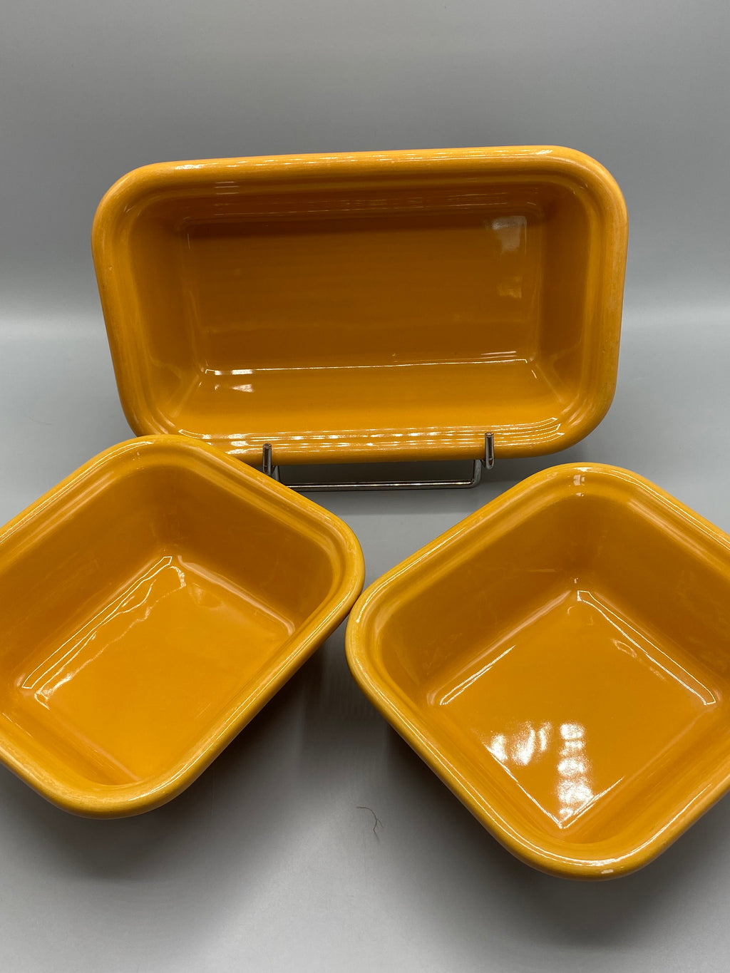 Emile Henry Gastron – fond plat carré, marquage Gastron 34-86 Made in France