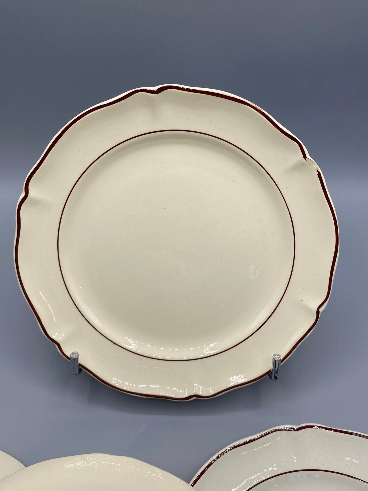 Assiettes à dessert Villeroy & Boch Mettlach, mesure du diamètre environ 20 cm