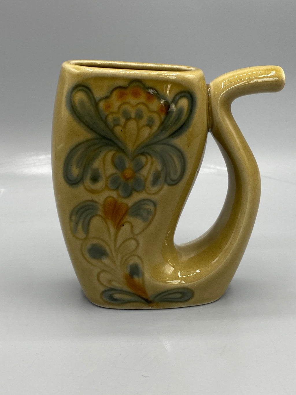 Tasse de curiste soviétique en céramique mesurant environ 12 cm