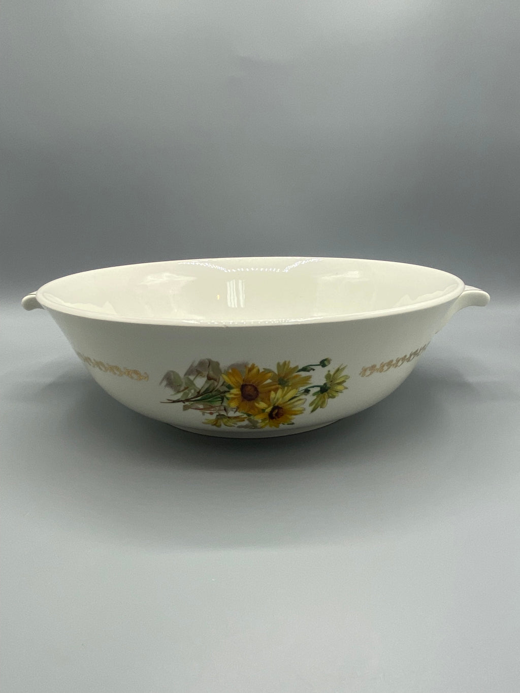Saladier Gien Marguerites, vue intérieure