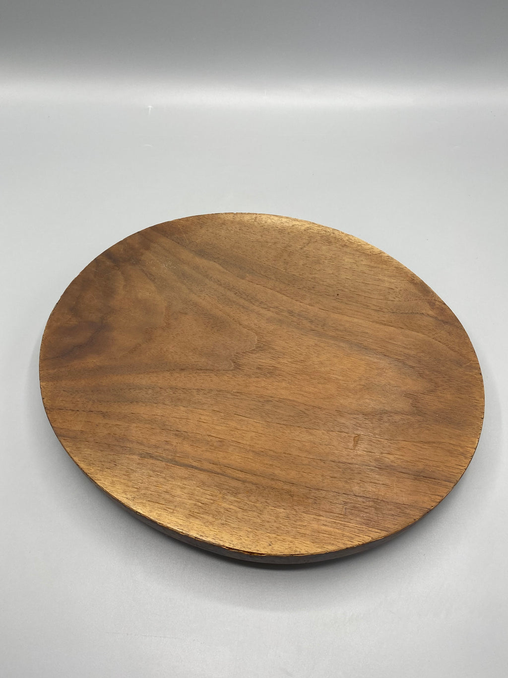 Revers en bois du dessous de plat, veinage naturel