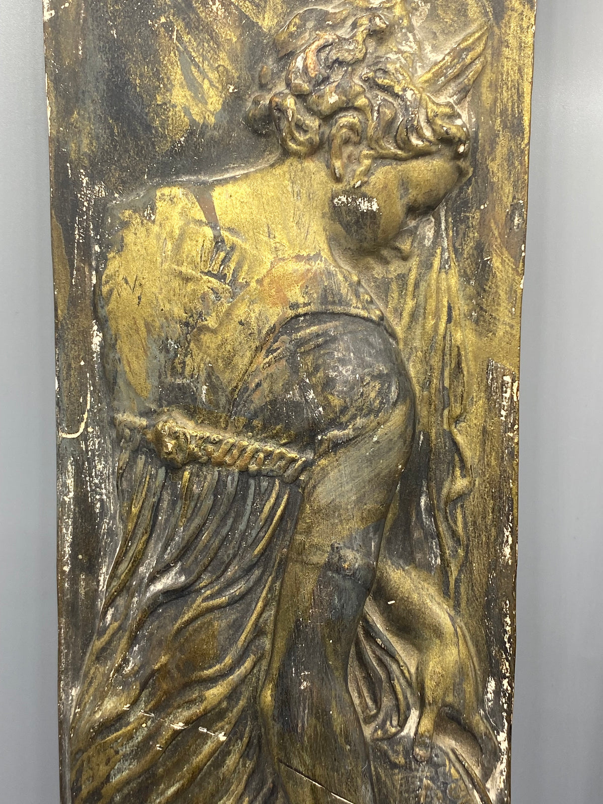 Détail du profil de la seconde nymphe