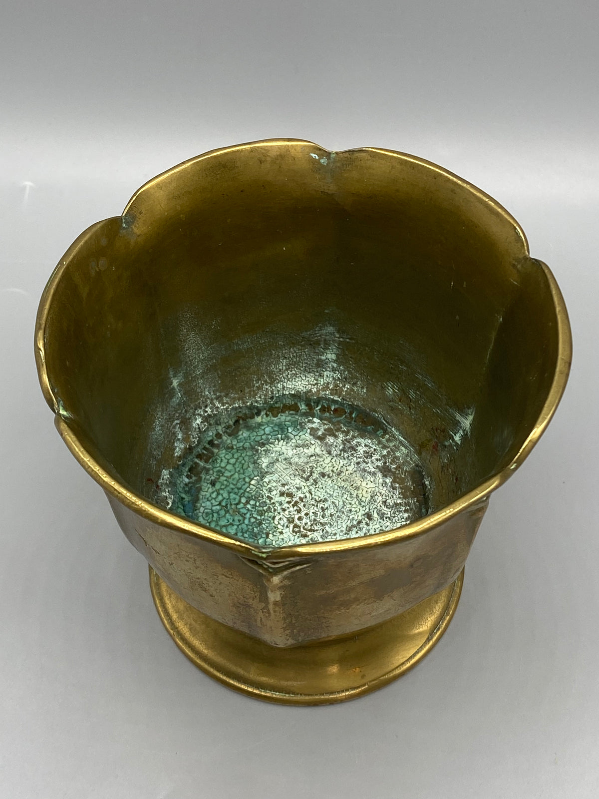 Mesure de la hauteur du cache-pot Gilde Handwerk environ 12,5 cm