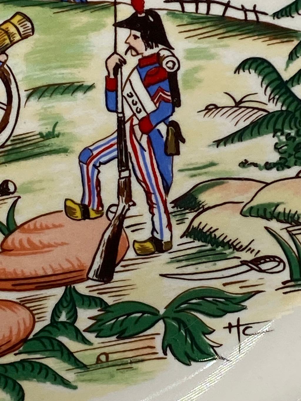 Revers du plat Saint-Clément, édition limitée à 2000 exemplaires