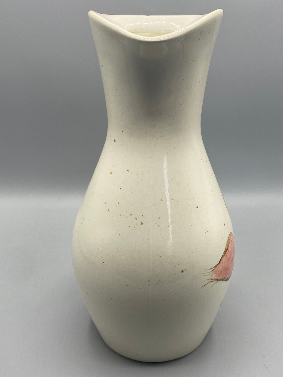 Mesure de hauteur du broc en faïence, 30 cm